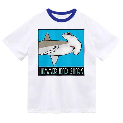 Hammerhead shark(撞木鮫) ドライTシャツ