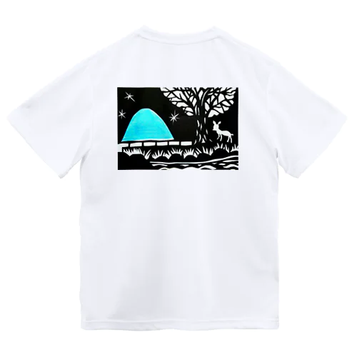 屋久島の切り絵 Dry T-Shirt