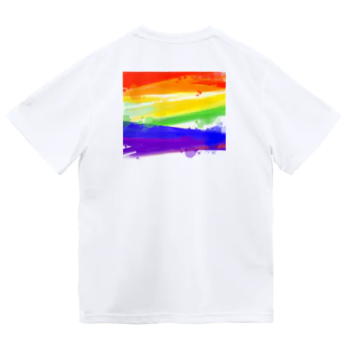 RAINBOW 虹 ドライTシャツ