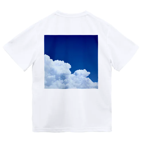 夏の雲 ドライTシャツ