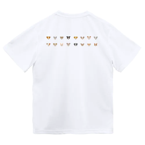 (背面) Jack Russell Terrier Dry T-Shirt