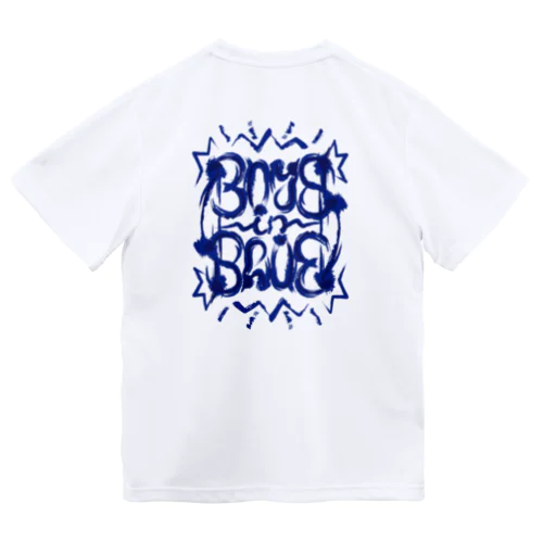 アンビグラム（青） Dry T-Shirt