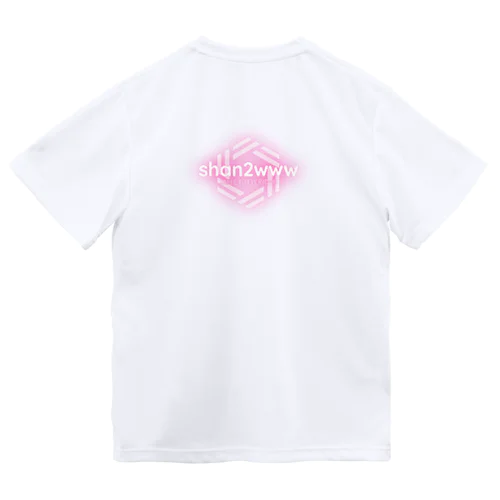 ピンクネオンしゃん2www ドライTシャツ