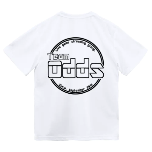 TeamOdds シンプルブラックロゴマーク Dry T-Shirt