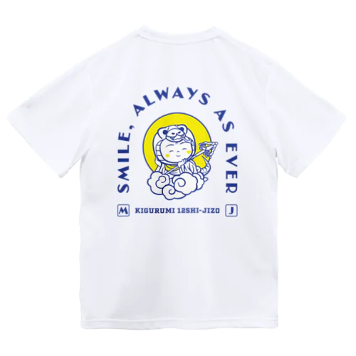 着ぐるみ 巳地蔵（雲）ｰSMILE バックプリントTｰ ドライTシャツ