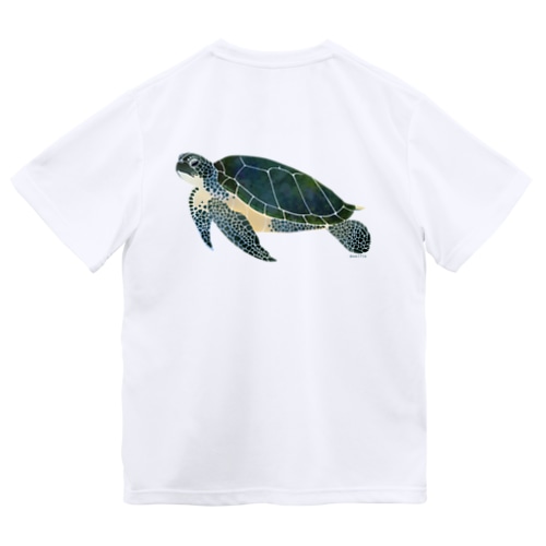 アオウミガメ Dry T-Shirt
