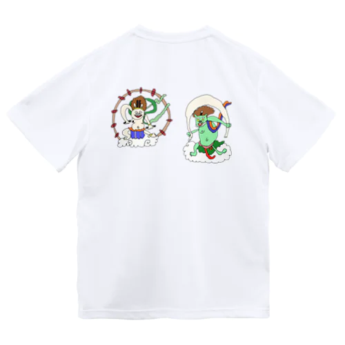 風神雷神 ドライTシャツ