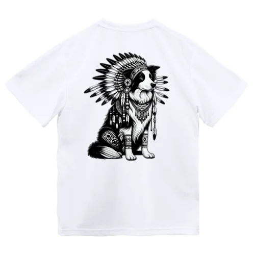 インディアン×ボーダーコリー Dry T-Shirt