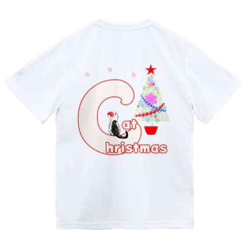 Cat Christmas Dry T-Shirt