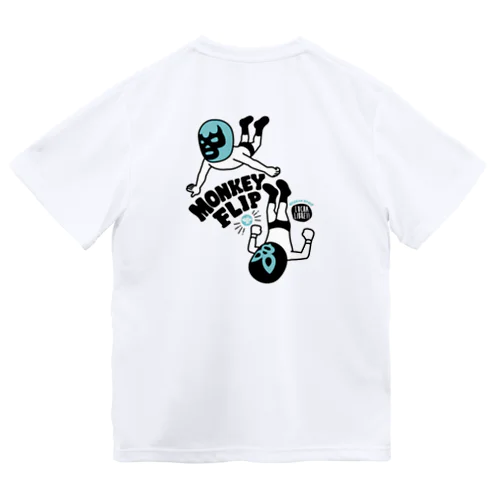 (バックプリント)MONKEY FLIP ドライTシャツ