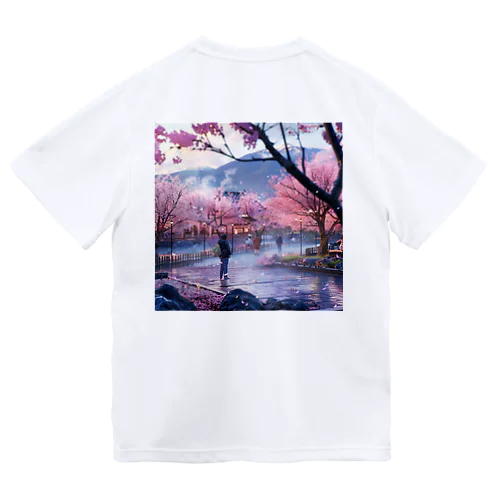 満開の桜を鑑賞する私 アメジスト 2846 Dry T-Shirt