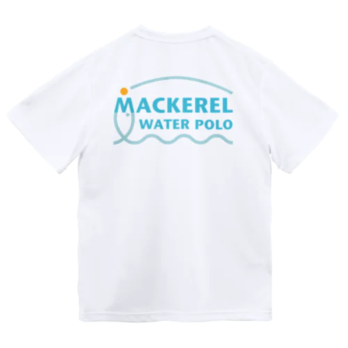 MACKEREL（メインロゴカラー）背面のみプリント ドライTシャツ