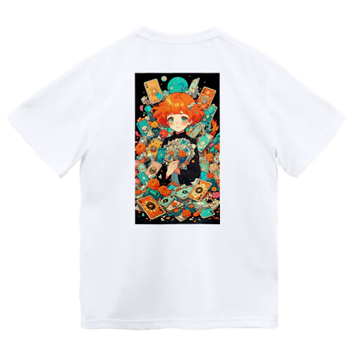 トランプ占いの少女 アメジスト 2846 Dry T-Shirt