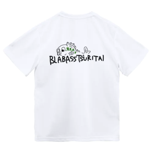 ブラックバス　ブラバス釣りたい！ ドライTシャツ