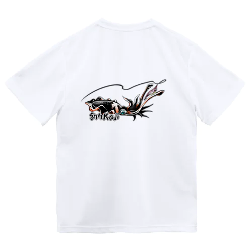 釣りKojiオリジナルロゴ（カラー） ドライTシャツ