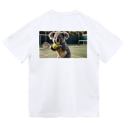コアラとテニス Dry T-Shirt