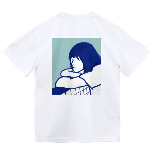 青色の少女 Dry T-Shirt