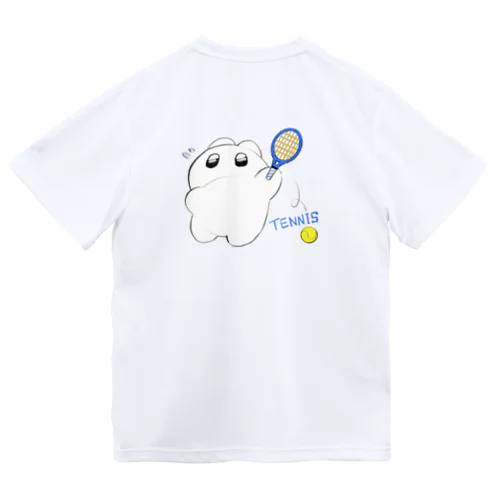 できないうさぎ(tennis) ドライTシャツ