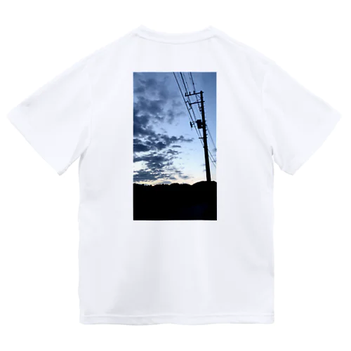 青は藍より。　背面 Dry T-Shirt