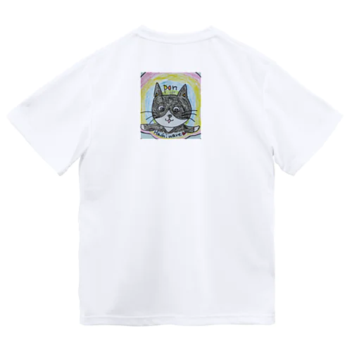 おちりPON猫 ドライTシャツ