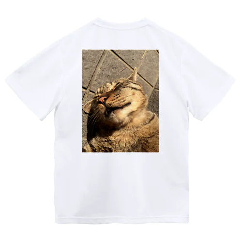 猫（無防備） Dry T-Shirt