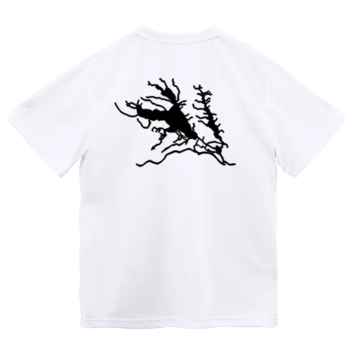 カスミガウラ　ドライTシャツ ブラックイメージ Dry T-Shirt