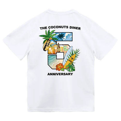 5周年プリントグッズ ドライTシャツ