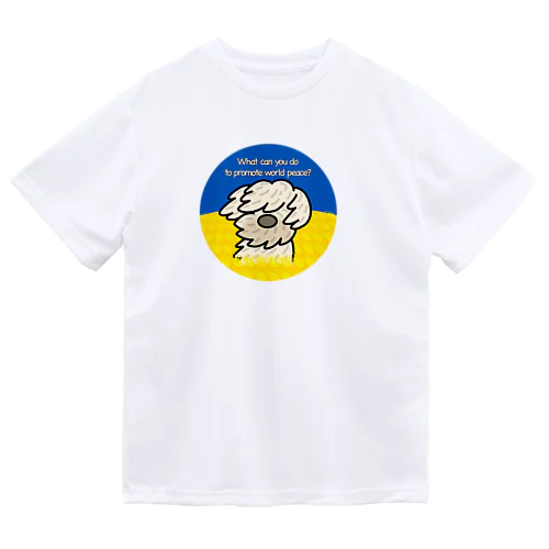 ウクライナ応援団　マデミック① Dry T-Shirt