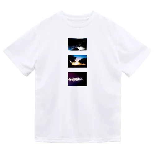 フォトグラ3連タテ Dry T-Shirt