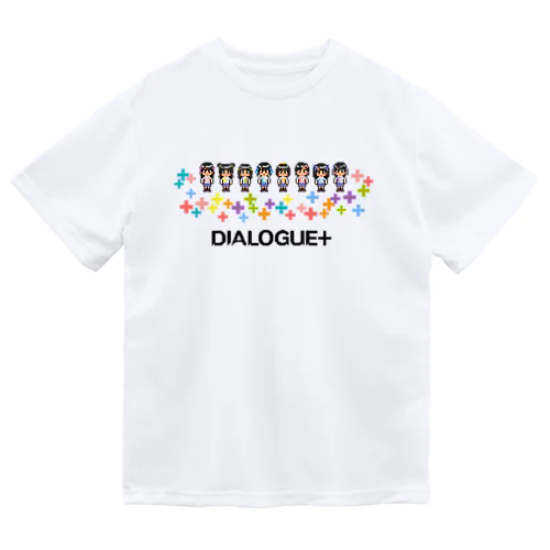 ドットDIALOGUE＋ 箱推しドライTシャツ(白) Dry T-Shirt