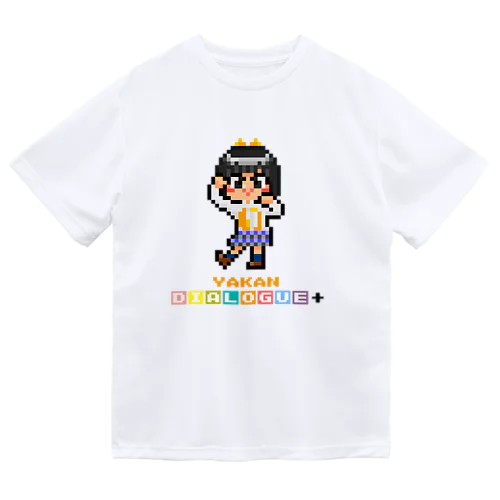 ドットDIALOGUE＋ やかん推しドライTシャツ(白) ドライTシャツ