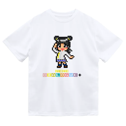 ドットDIALOGUE＋ ねーね推しドライTシャツ(白) ドライTシャツ