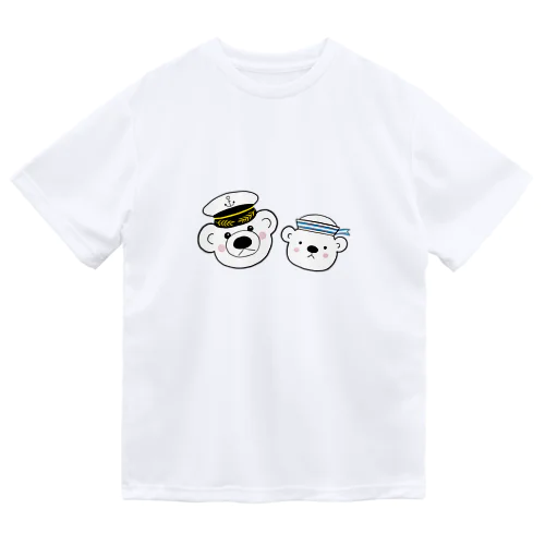 CAPTAIN WHITE BEAR AND JUNIOR Tシャツ Dry T-Shirt