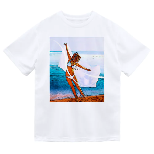 Summer Girl - Stay Fearless Version #1 ドライTシャツ