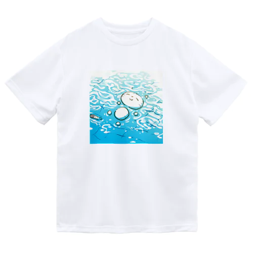 水風呂ラブ ドライTシャツ