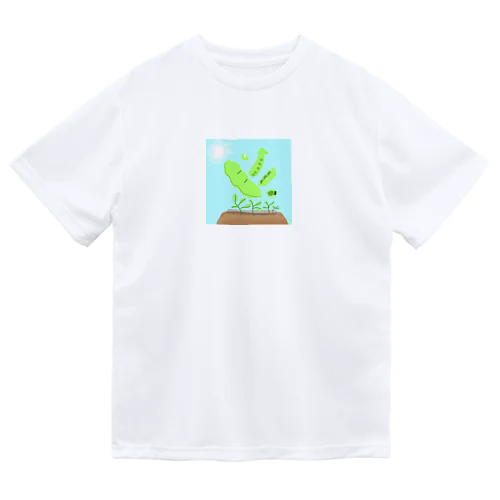 まめ・マメ・豆 Dry T-Shirt