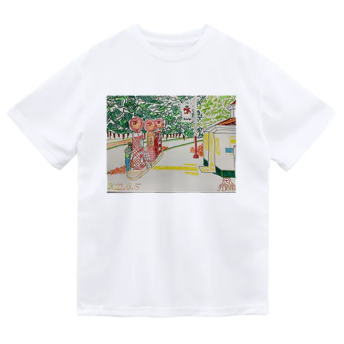 ガソリンスタンド⛽️ Dry T-Shirt