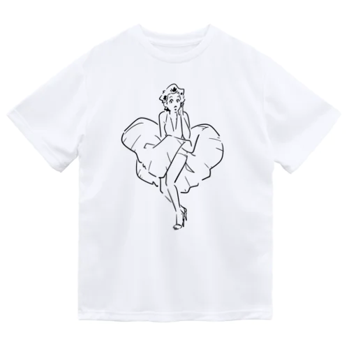 マリリン・モンロー（Marilyn Monroe) Dry T-Shirt