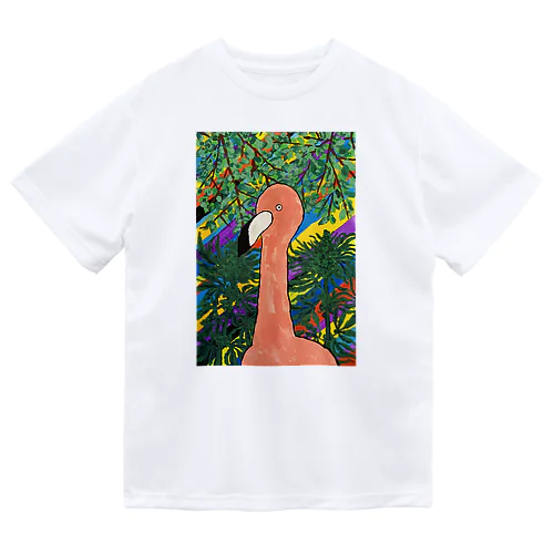 フラミンゴ Dry T-Shirt