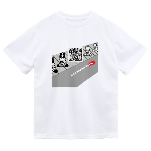 プロペラさんQRコードステッカーTシャツ Dry T-Shirt