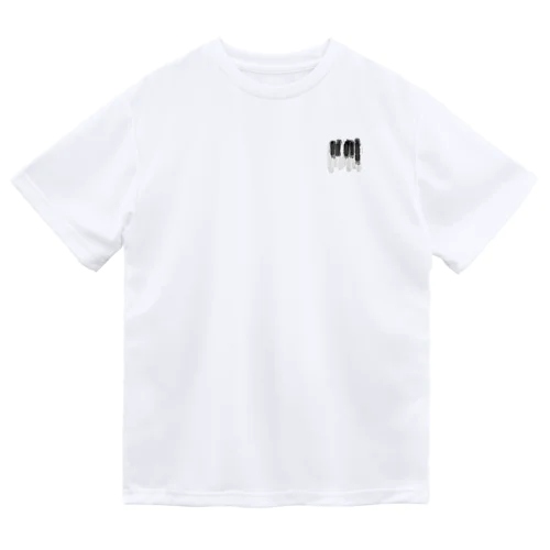 🎹 ピアノ 鍵盤　(ワンポイントシンプルver.) ドライTシャツ