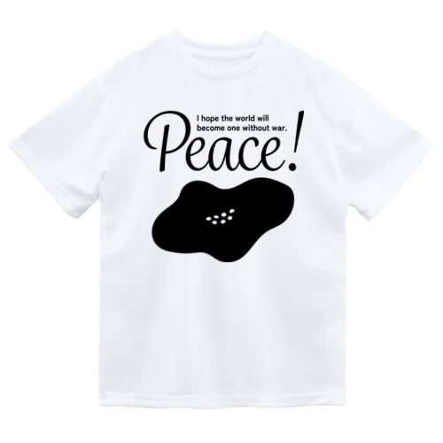 peace! ドライTシャツ