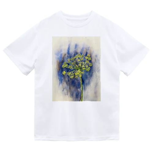 植物画着彩2 ドライTシャツ