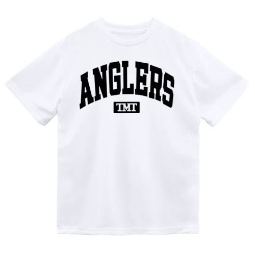 ANGLERS（ブラック文字・大） Dry T-Shirt