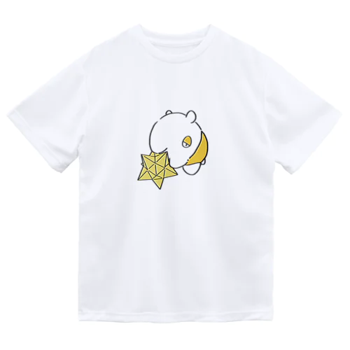 お星さまと獏さん ドライTシャツ