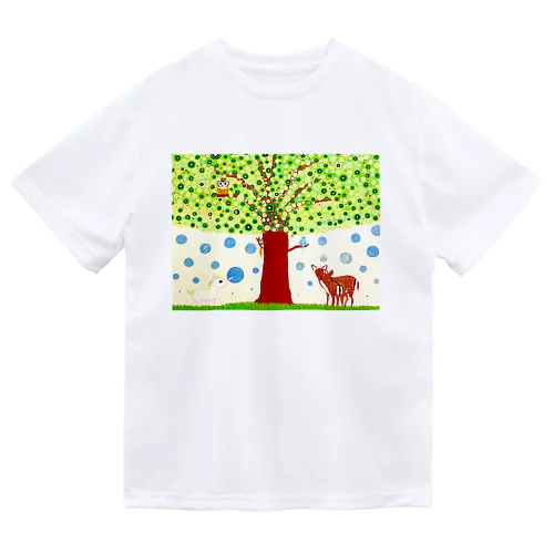 希望の木　-壁紙用- ドライTシャツ