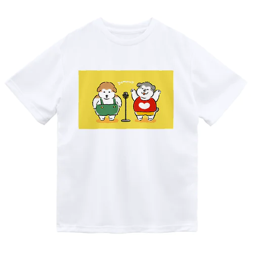 アラスカンマラミュートのショートコント ドライTシャツ