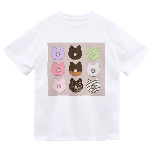 猫ドーナツ Dry T-Shirt