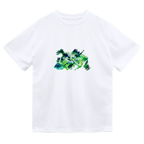 抽象画　「盛夏」 Dry T-Shirt