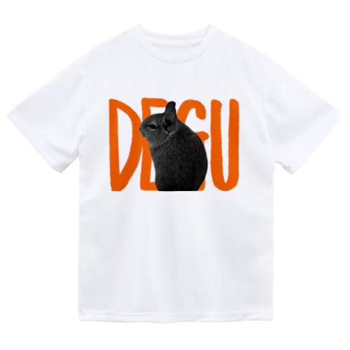 DEGUロゴ［ｵﾚﾝｼﾞ系］ ドライTシャツ